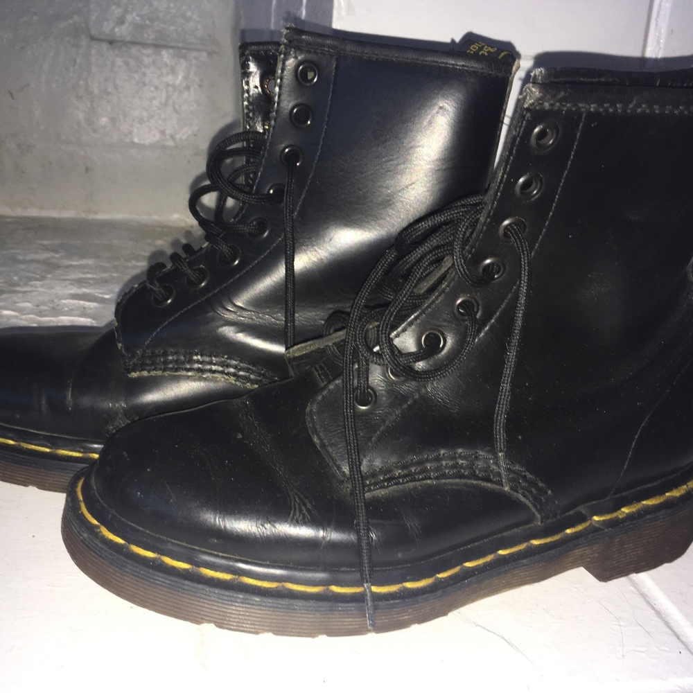 Black doc Martens size 6